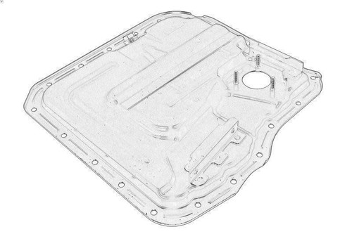 Oil sump hyundai 215202f010 - hyundai,