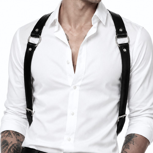 Punk gothic body harness - gothic,