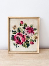 Vintage 1960s Rose Floral