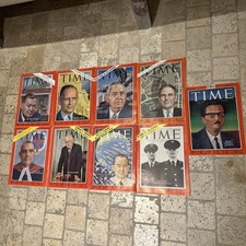 CLEARANCE – 9x Time Magazine