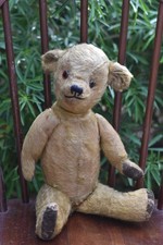Vintage 1930s Dean’s Rag Book Co Mohair Teddy Bear 40cm, Fully Jointed