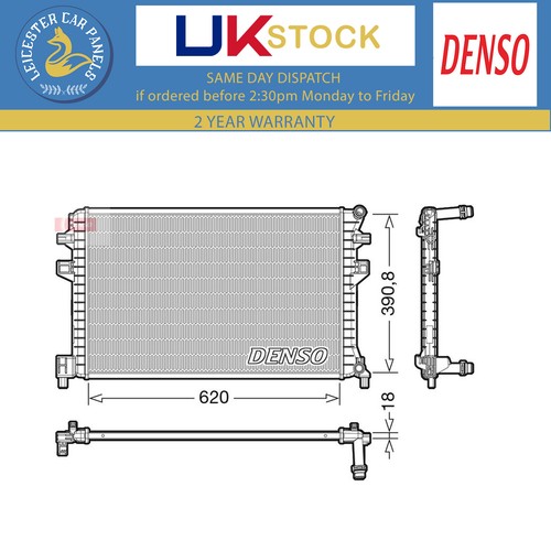 Denso radiator for - denso, leon