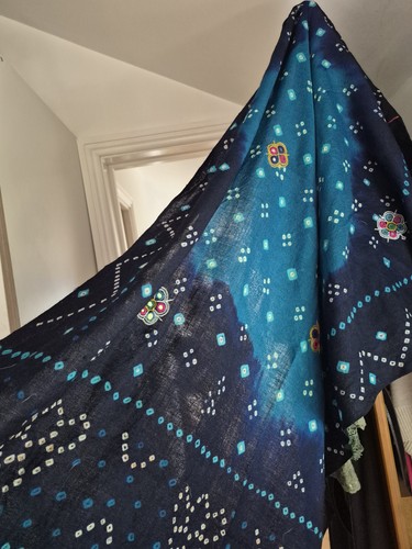 Indian batik mirror - batik,