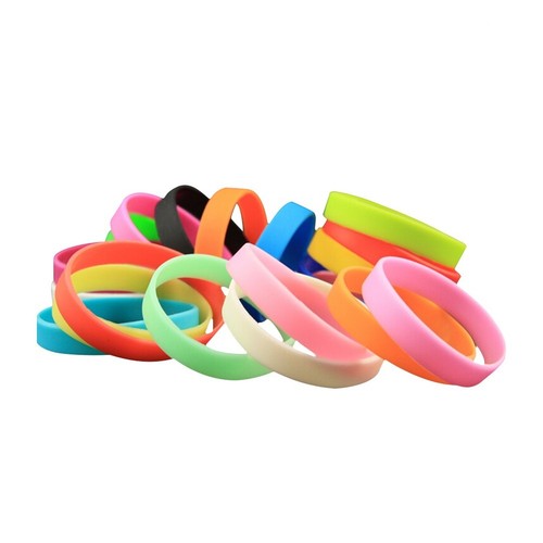 24pcs silicone bracelets bulk - 24pcs,