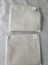 2x Linen Cross Stitch Fabric