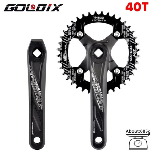 Goldix mtb crankset square - goldix,