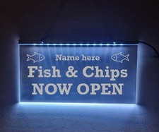  Led Lights, Fish & Chips