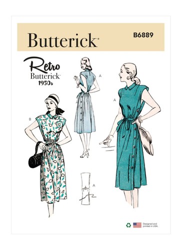 Butterick sewing pattern b6889 - butterick,