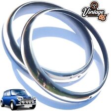 PAIR OF CHROME TRIMS RINGS