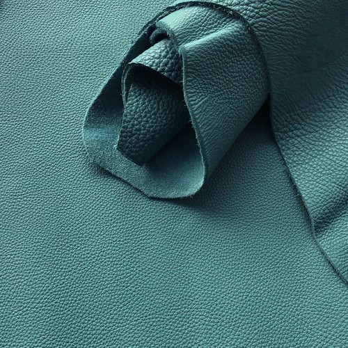 Teal italian buffalo leather - teal,