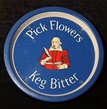 Flowers Brewery 10 inch Pub Beer Tray Keg Bitter  Stratford-u-Avon
