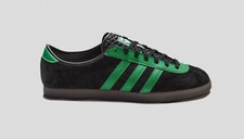 ADIDAS LONDON BLACK/GREEN SIZES 3 3.5 4 4.5 5 8.5 9 9.5 10 10.5 11 IE0826 2024
