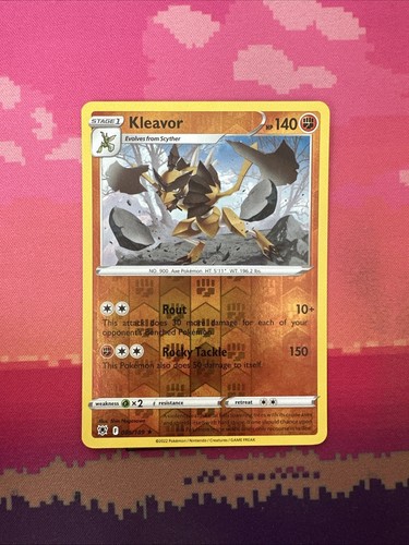Pokemon card kleavor astral - card,