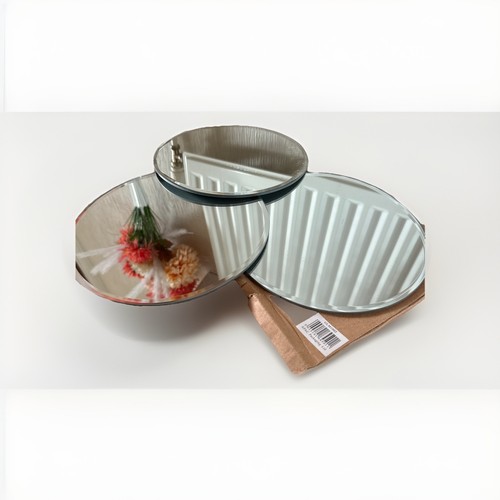 Round decorative mirror - round,