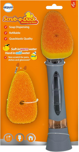 Scrub duck washing wand - scrub-a-duck, |