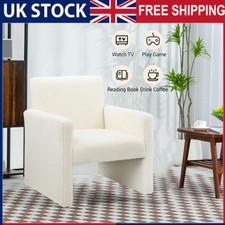 Armchair with Wide Seat Wood