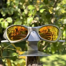 Oakley Valve 1.0 (2003) Silver With Fire Iridium Lenses (rare)