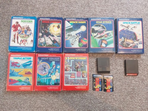 Mattel intellivision games - intellivision,