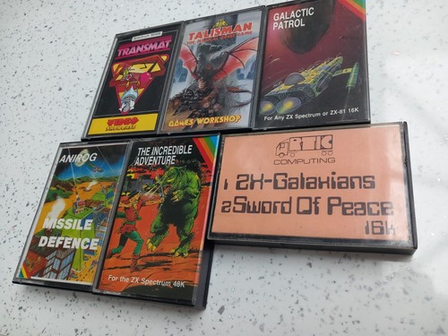 Sinclair spectrum zx81 games - sinclair, &