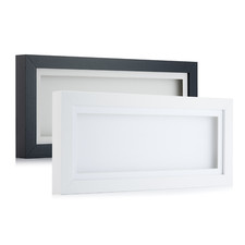 3D 1" Cube Range PANORAMIC Deep Box Shadow Frames Memory Box Display Case Multi