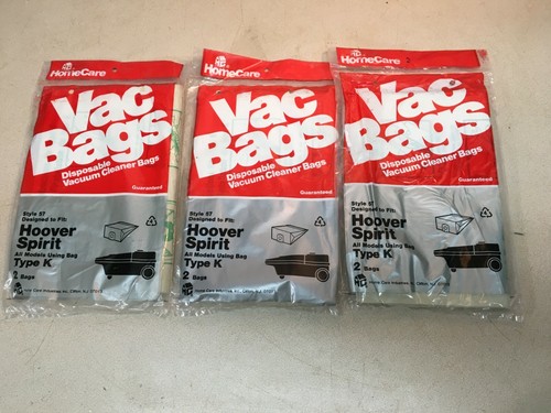 Hoover spirit vac bags - hoover, type