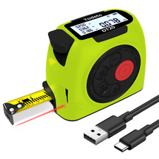 Laser tape measure - 2-in-1,