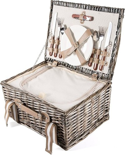 Large wicker picnic baskets - large,