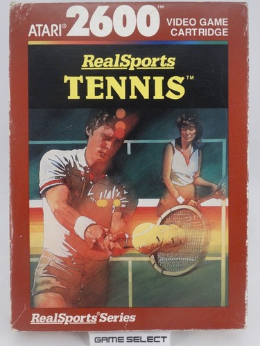 Realsports tennis atari 2600 - -,