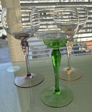 Vintage coloured stem wine