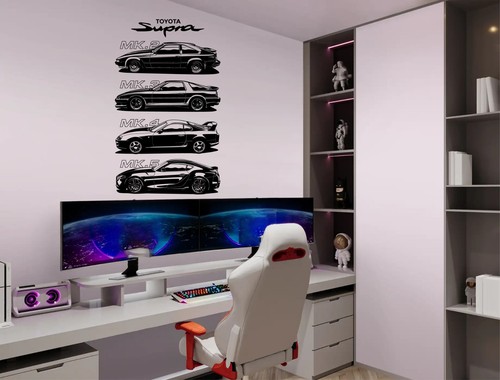 Toyota supra mk2 - toyota, wall