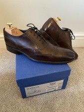 Barker Woody Cedar Calf Men’s Brown Brogue 7.5 Leather Shoes Beautiful Condition