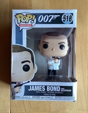 Funko Pop! Movies James Bond Goldfinger in White Tux #518 Vinyl Figure
