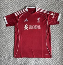 Liverpool Home Shirt Size