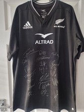 New Zealand Rugby Signed Shirt, All Blacks (2) *PHOTO PROOF + COA*
