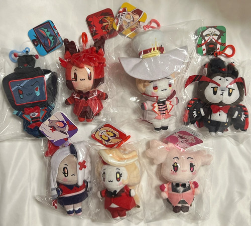 Hazbin hotel sitting plush - hazbin,
