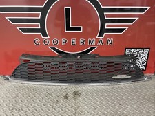MINI R56 R57 R58 R59 Cooper S JCW Black Mesh Front Aero Grille Bumper 0442012
