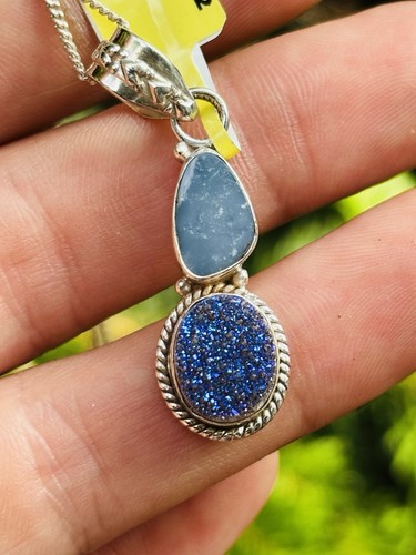 Tjc silver druzy - silver,druzy, quartz