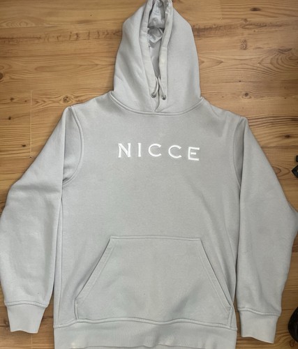 White nicce hoodie - nicce, size