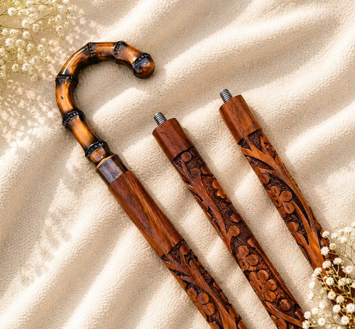 Hand carved wooden - hand,