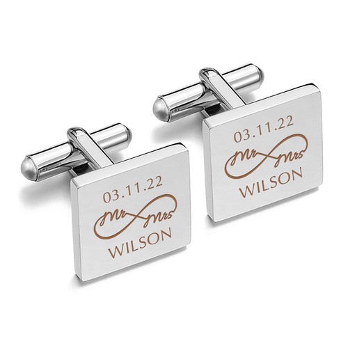 Personalised men cufflinks - men's,