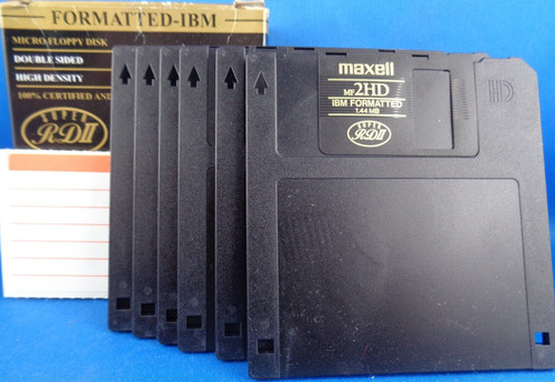 Floppy mf2hd maxell super - 3.5",