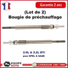 2 Glow Plugs Zafira Astra Frontera Omega Y22DTH Y20DTR 2.0 2.2 DTI
