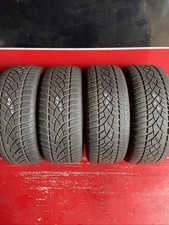 245 45 18 Dunlop Sp Winter Sport 3d 100v Run Flat * 6.5mm Tread Tyres X 4