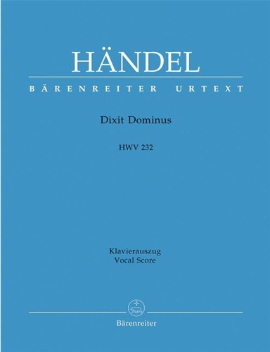 Dixit dominus hwv 232 vocal - hwv,