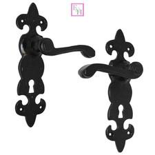 Black Cast Iron Fleur-de-Lys