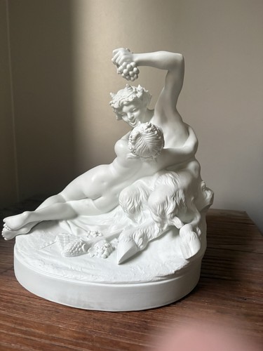 Antique porcelain group - group, d