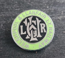 VINTAGE ENAMEL RAILWAY BADGE
