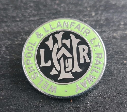 Vintage enamel railway - railway, badge