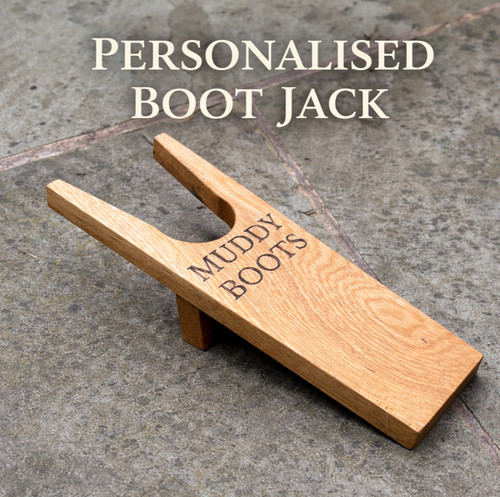 Personalised boot jack - personalised,