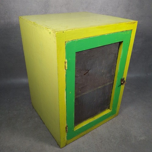 Vintage meat safe cabinet - vintage,